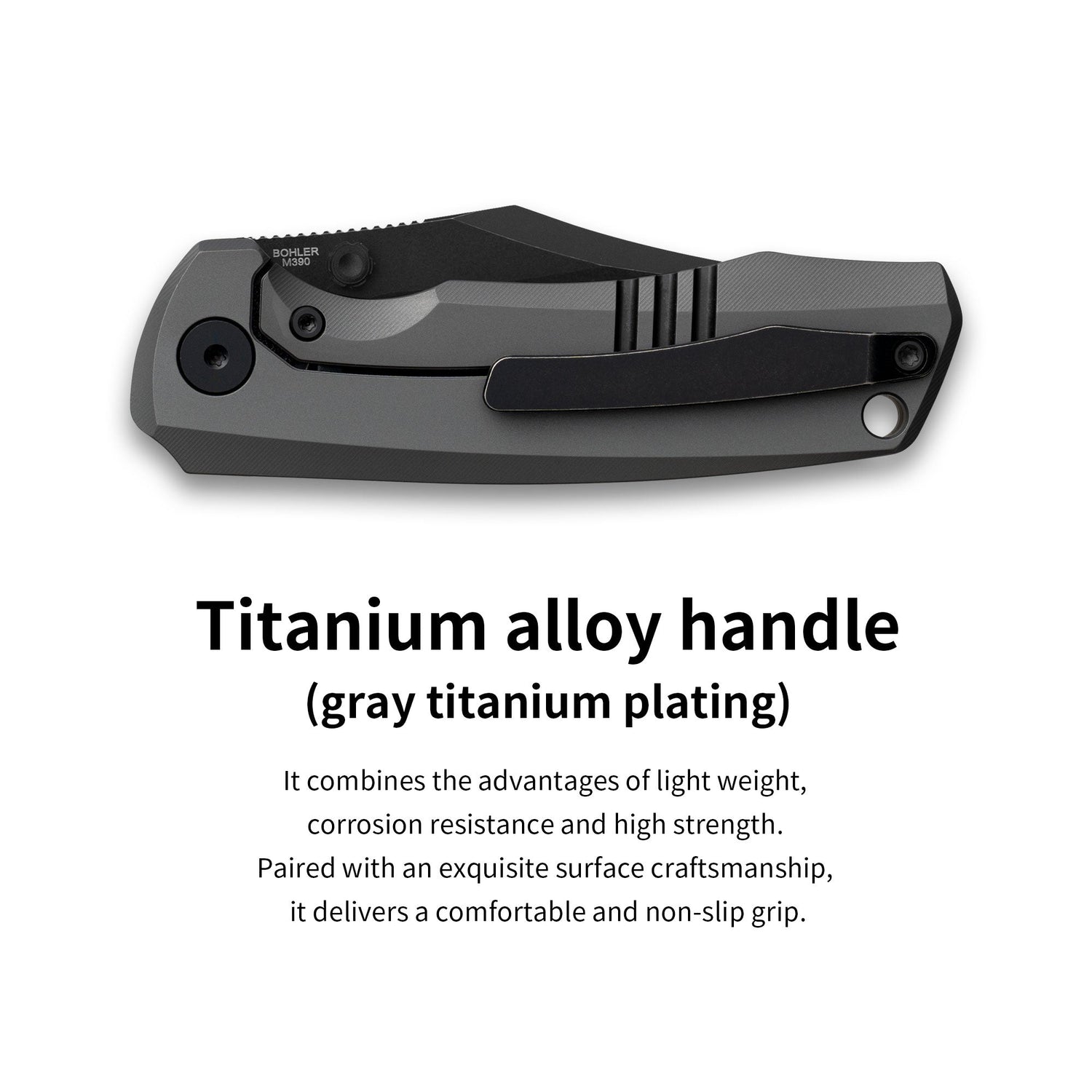 Ti-Bomber T068 Folding Knife –（2.95