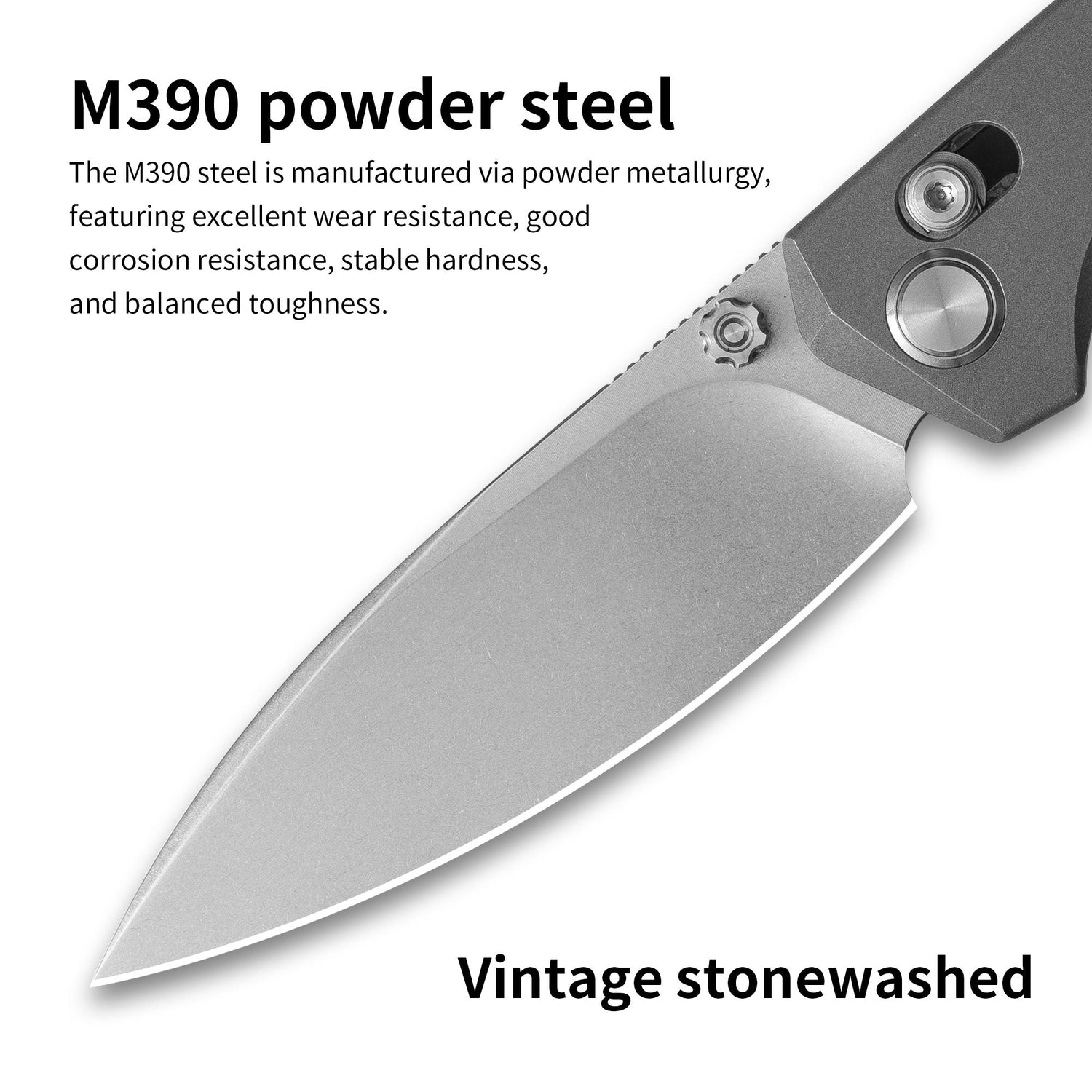 Ti-Aero T075 Folding Knife –（3.23