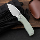 Mini Mastiff G057 Mini Pocket Knife, 2.36'' 14C28N Steel Blade G10 handle