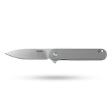 Rocket T025 Pocket Knife（2.76''+D2 Blade+Titanium）Frame Lock-Flipper