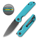 Lemon Shark G071（3.27"+10Cr15Mov+G10 Handle+Ti-coated）-Liner Lock-Front Flipper-Olitans