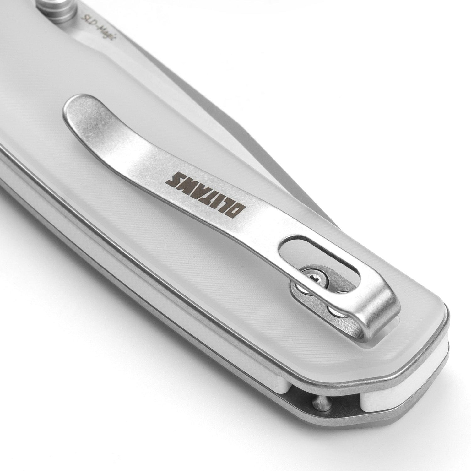 Gecko SE G080 (3.07''+SLD Magic+White Acrylic)-Liner Lock-thumb stud