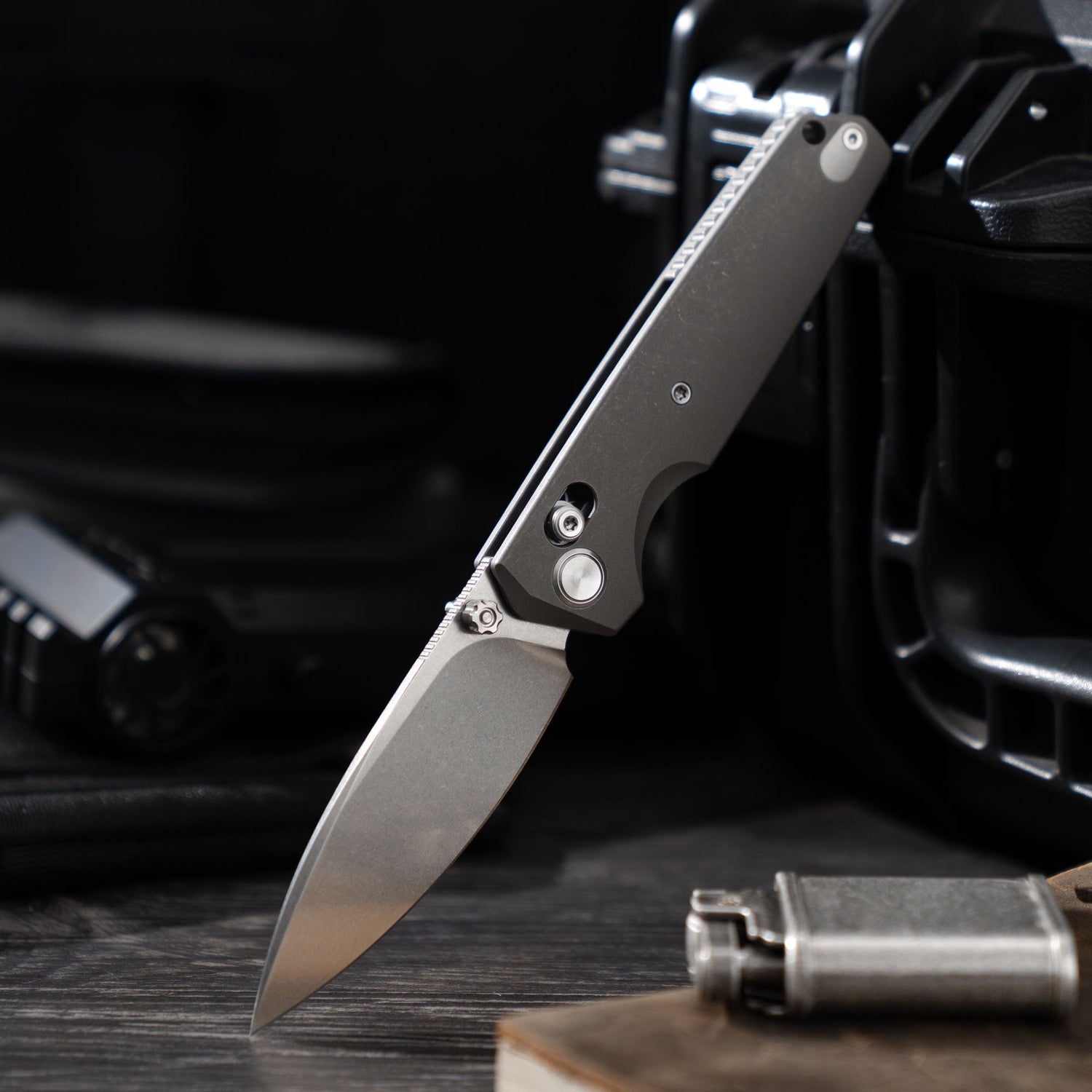 Ti-Aero T075 Folding Knife –（3.23
