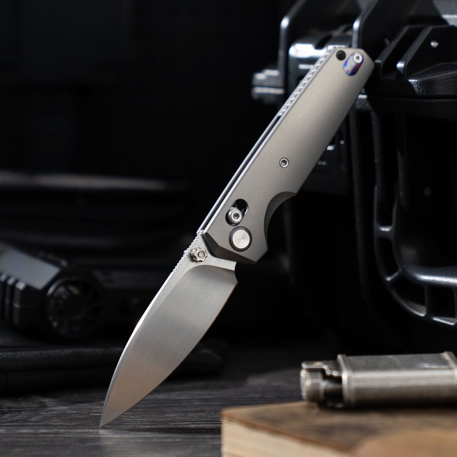 Ti-Aero T075 Folding Knife –（3.23