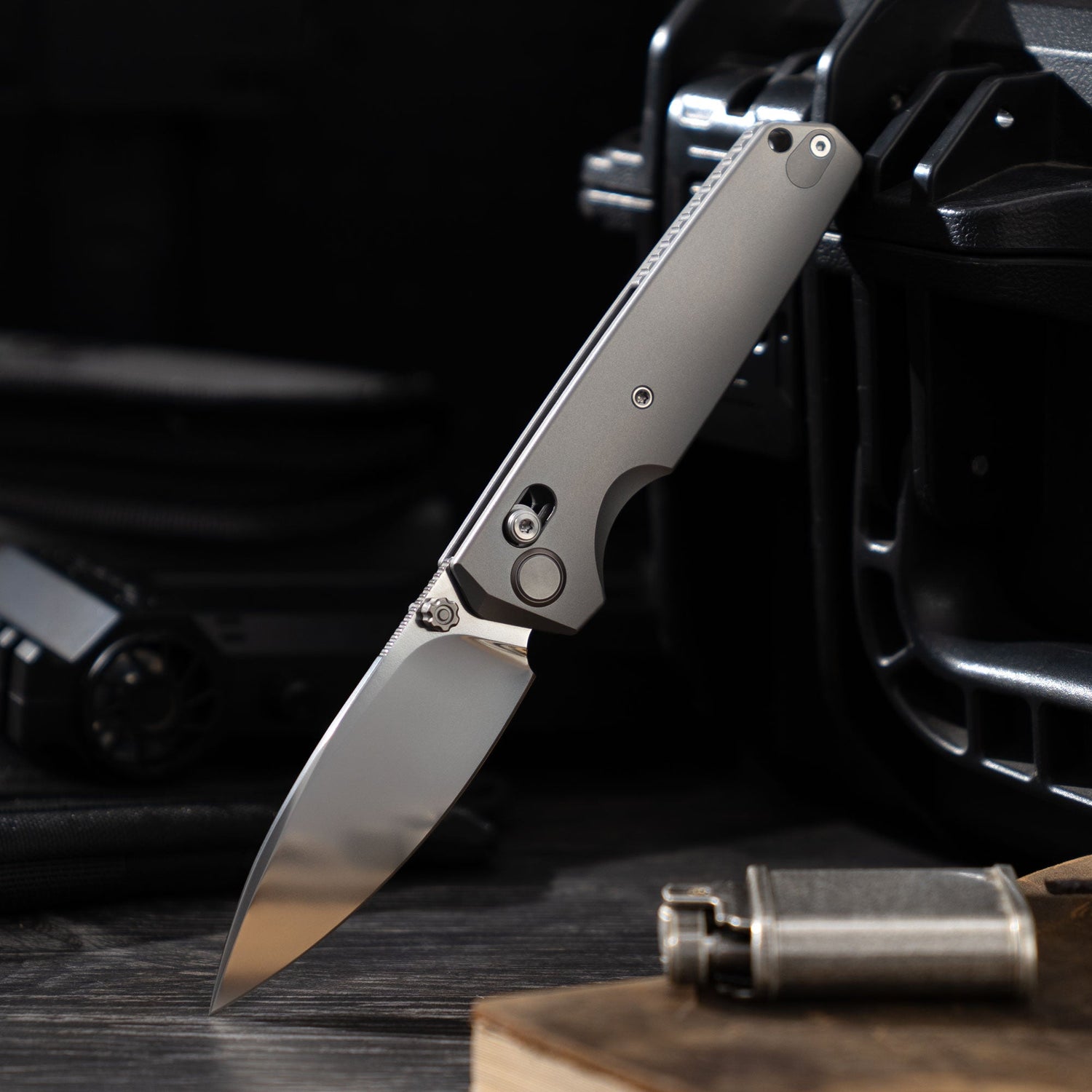 Ti-Aero T075 Folding Knife –（3.23