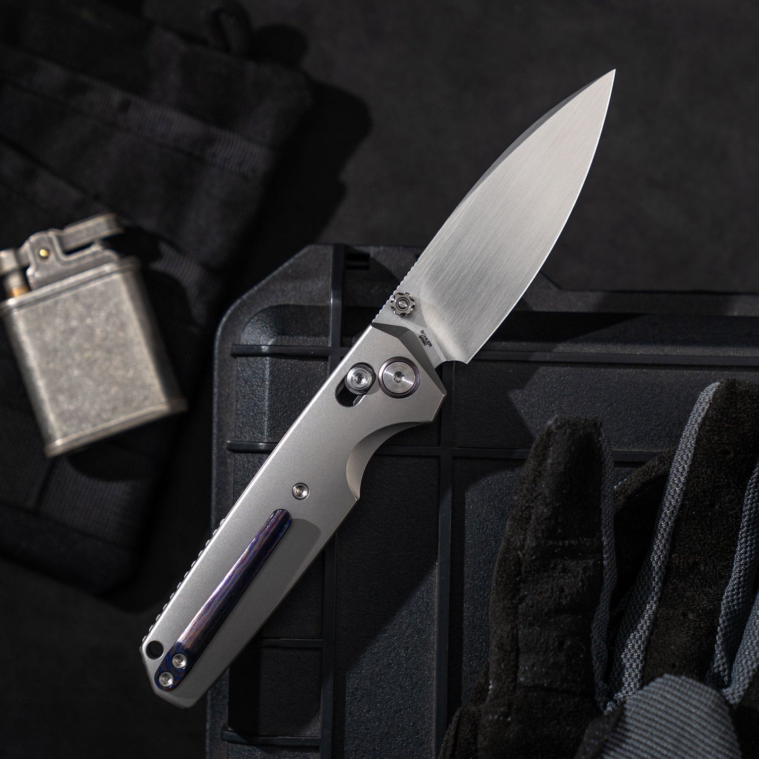 Ti-Aero T075 Folding Knife –（3.23