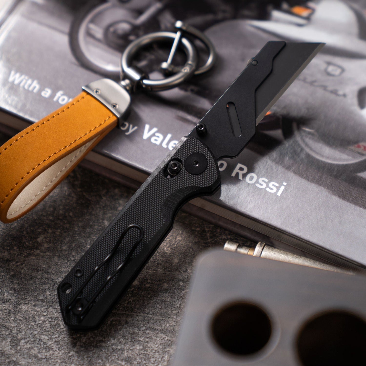 Adélie Penguins G076 Utility Knife (2.68