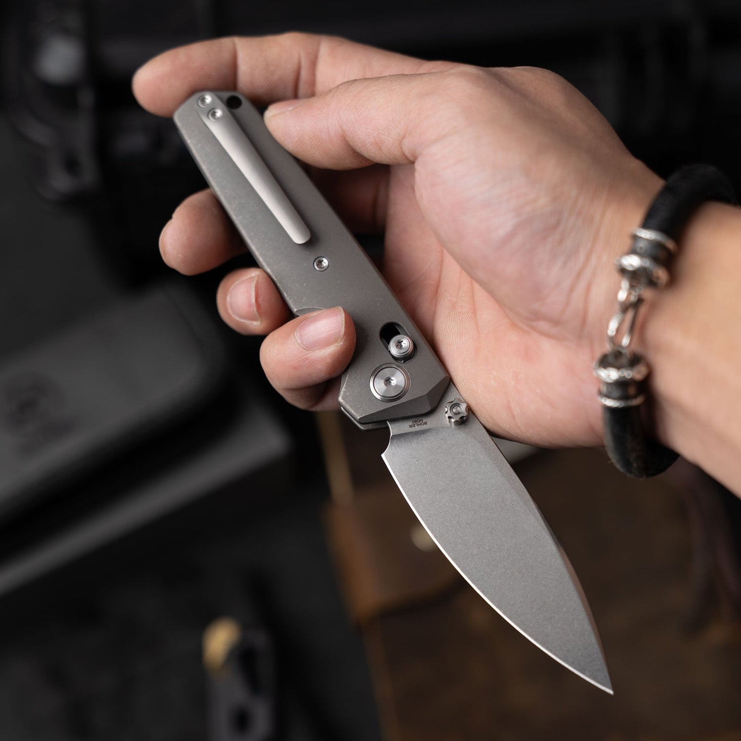 Ti-Aero T075 Folding Knife –（3.23