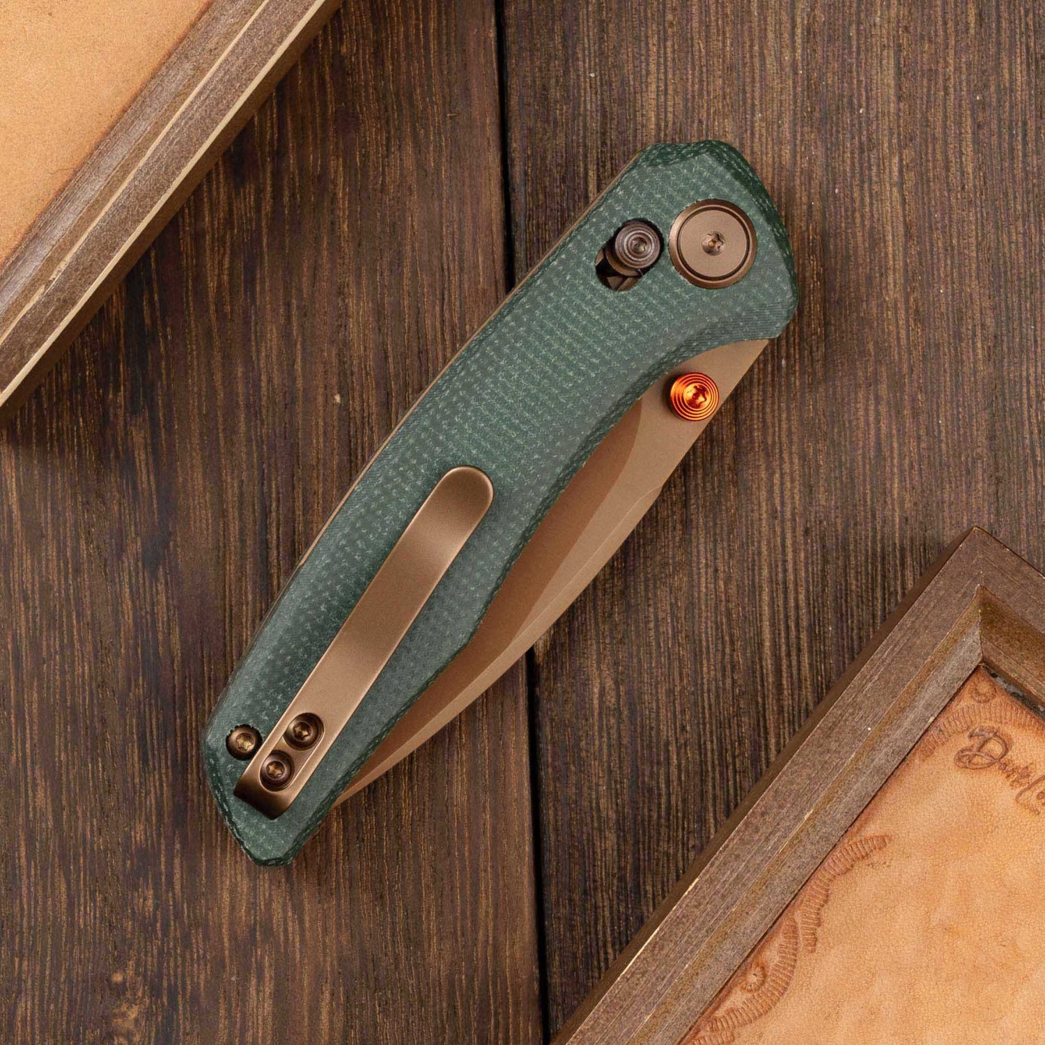AVIS G079（2.83''+14C28N+Micarta）Crossbar Lock