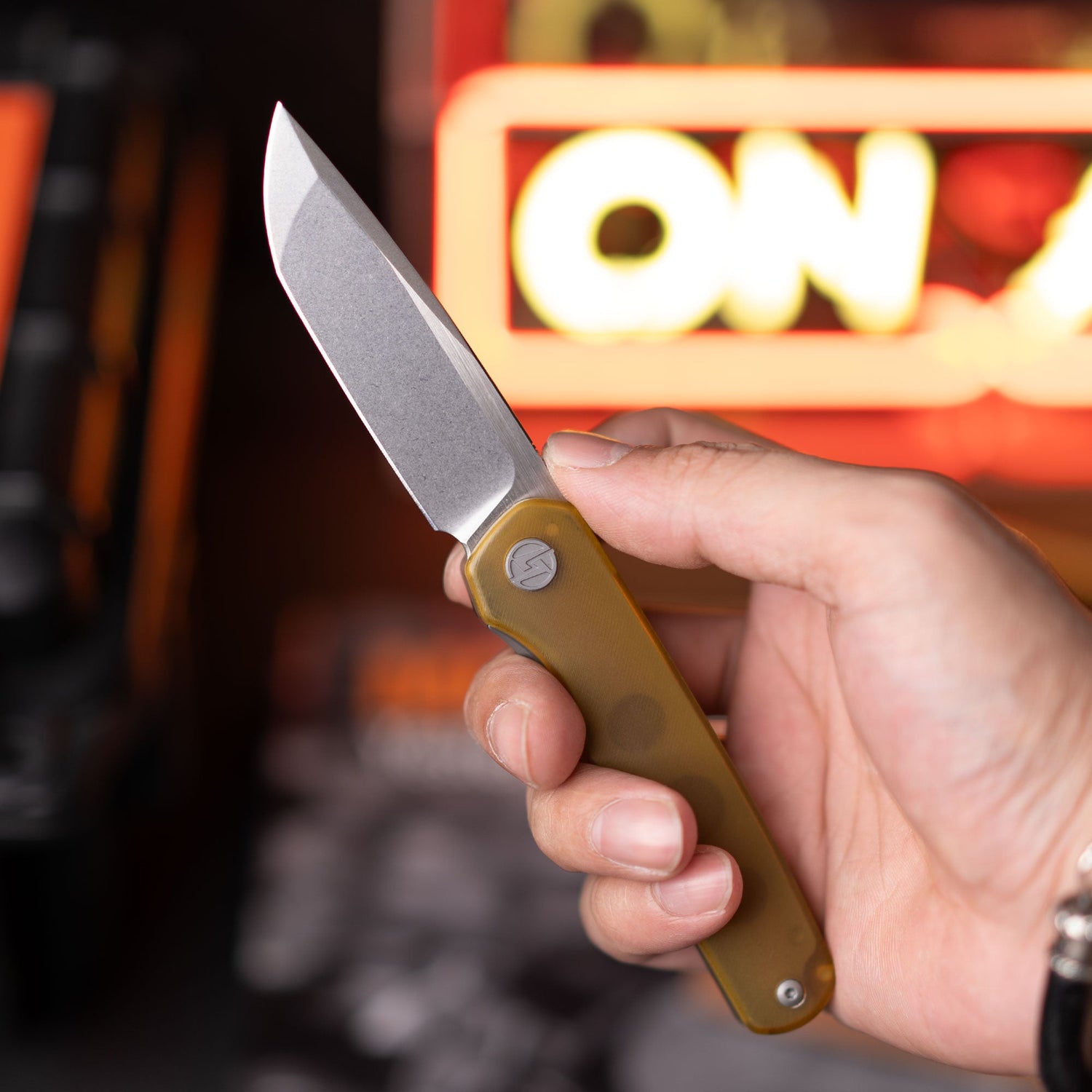 Stealth G047（3.07'' +14C28N +G10）Liner Lock-Front Flipper