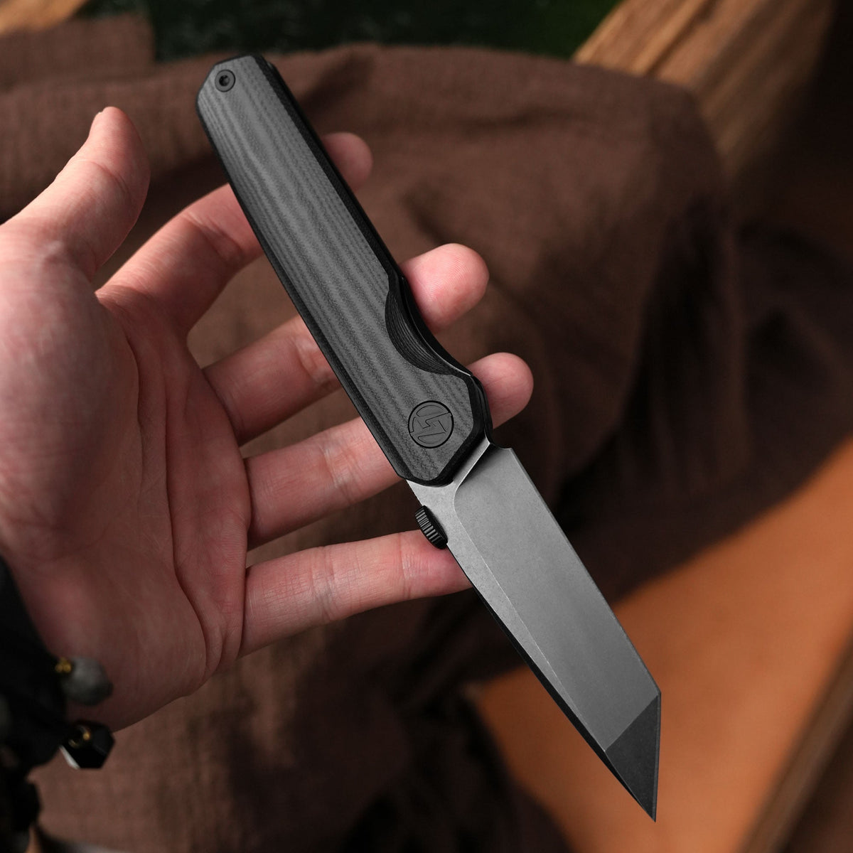 Stealth II G084 (3.22''+10Cr15MoV+Black G10+PVD)