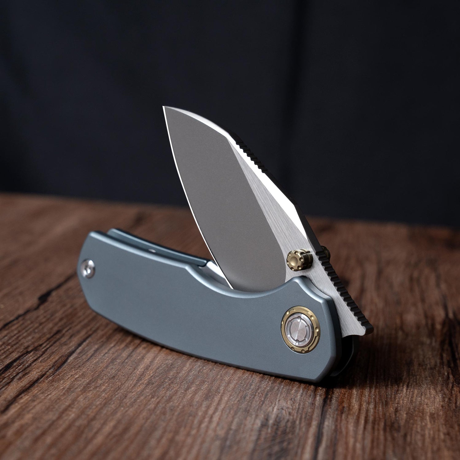 Mini Ti-Mastiff T074（ 2.36'' + Bohler M390 +Titanium ）Folding Knife