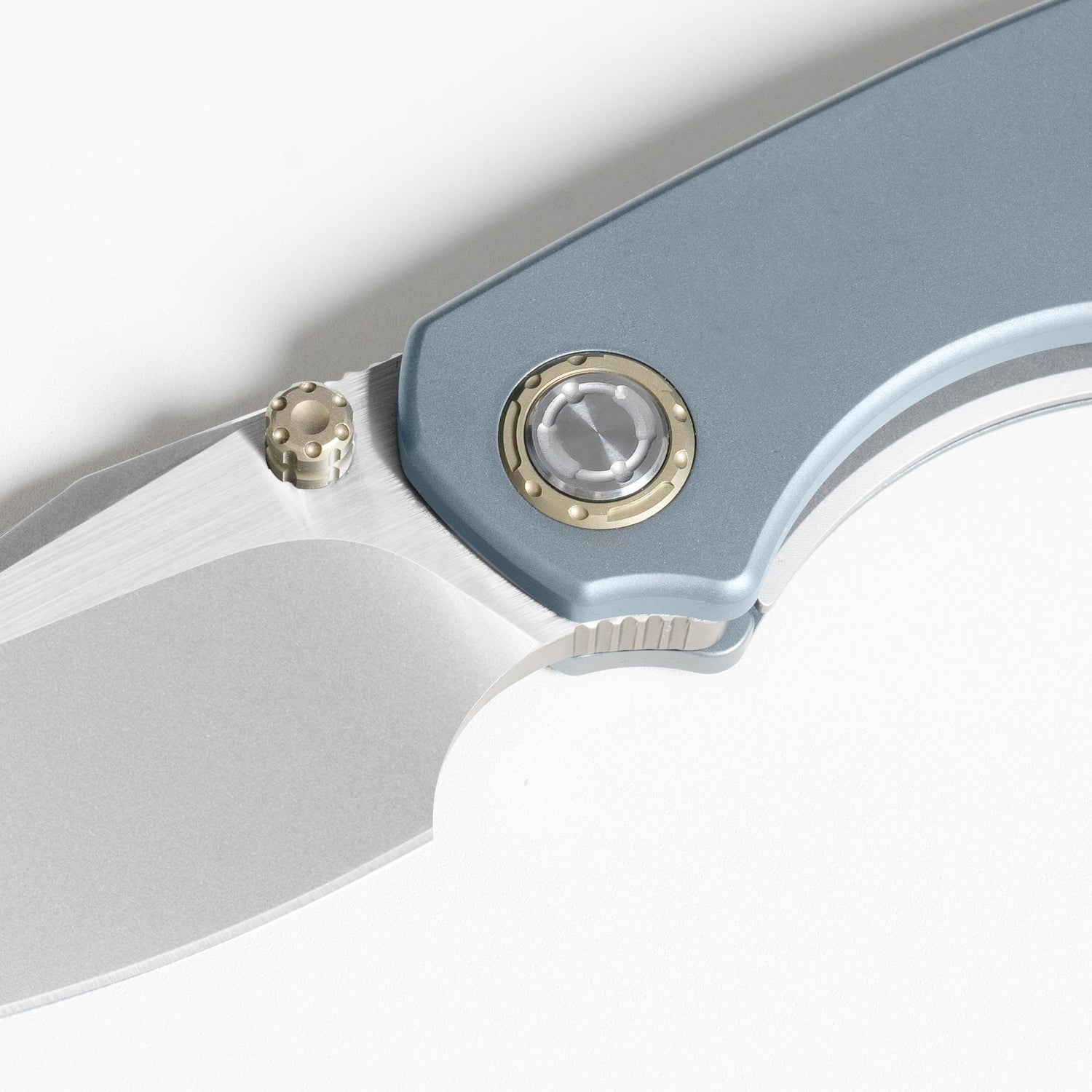 Mini Ti-Mastiff T074（ 2.36'' + Bohler M390 +Titanium ）Folding Knife