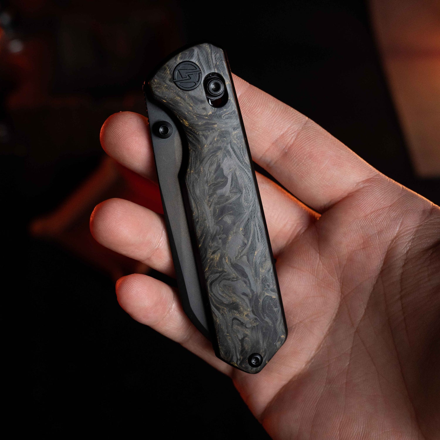 Imperial Penguin M060(3.35''+DLC-SLD Magic+Cow Bone)-Axis lock-thumb stud