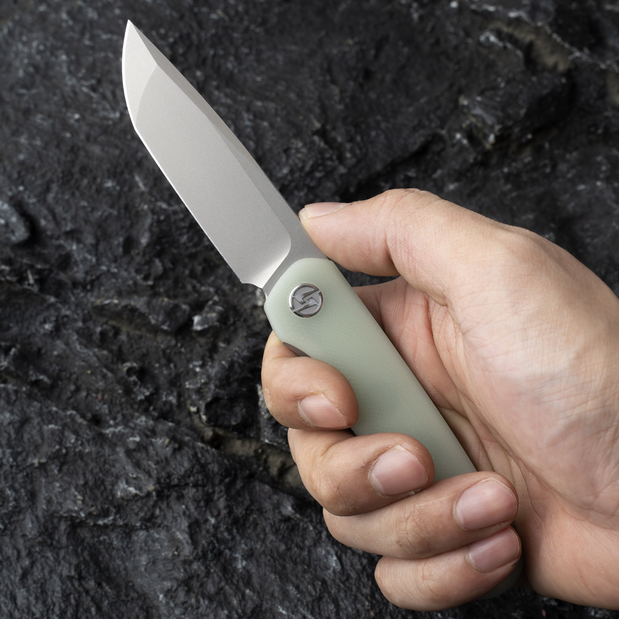 Stealth G047 3'' 14C28N Blade Pocket Knife, G10 Handle, Liner Lock
