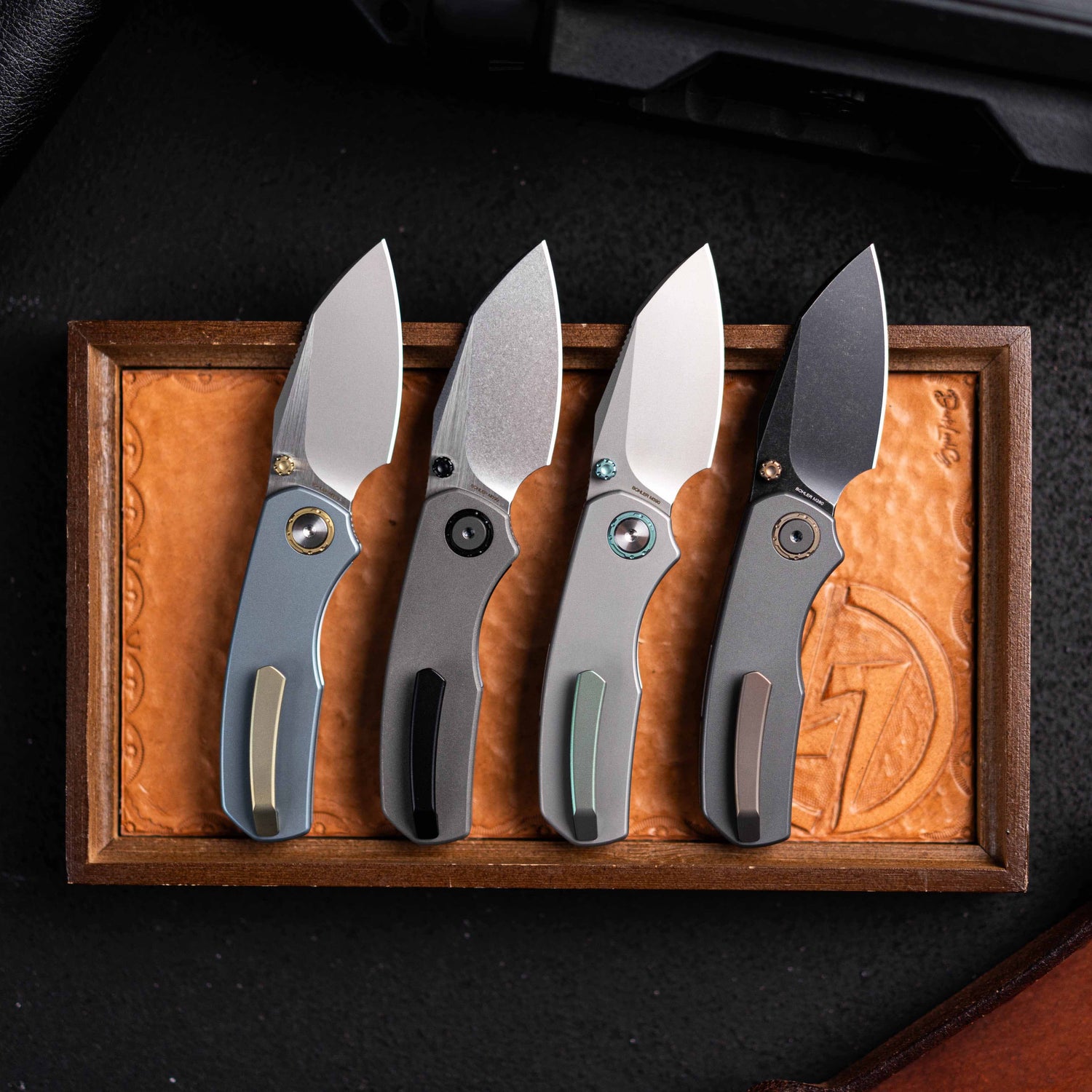 Mini Ti-Mastiff T074（ 2.36'' + Bohler M390 +Titanium ）Folding Knife