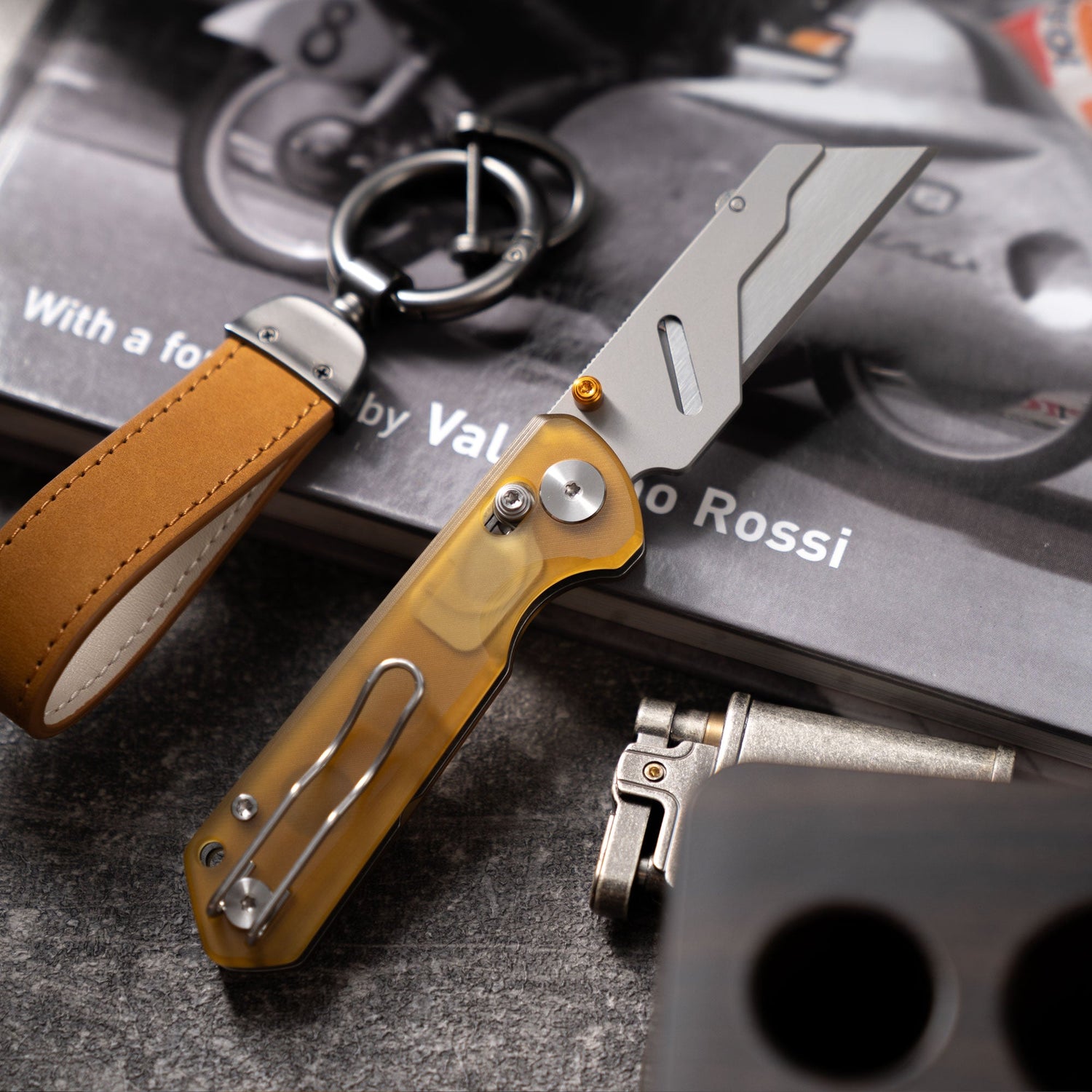 Adélie Penguins G076 Utility Knife (2.68