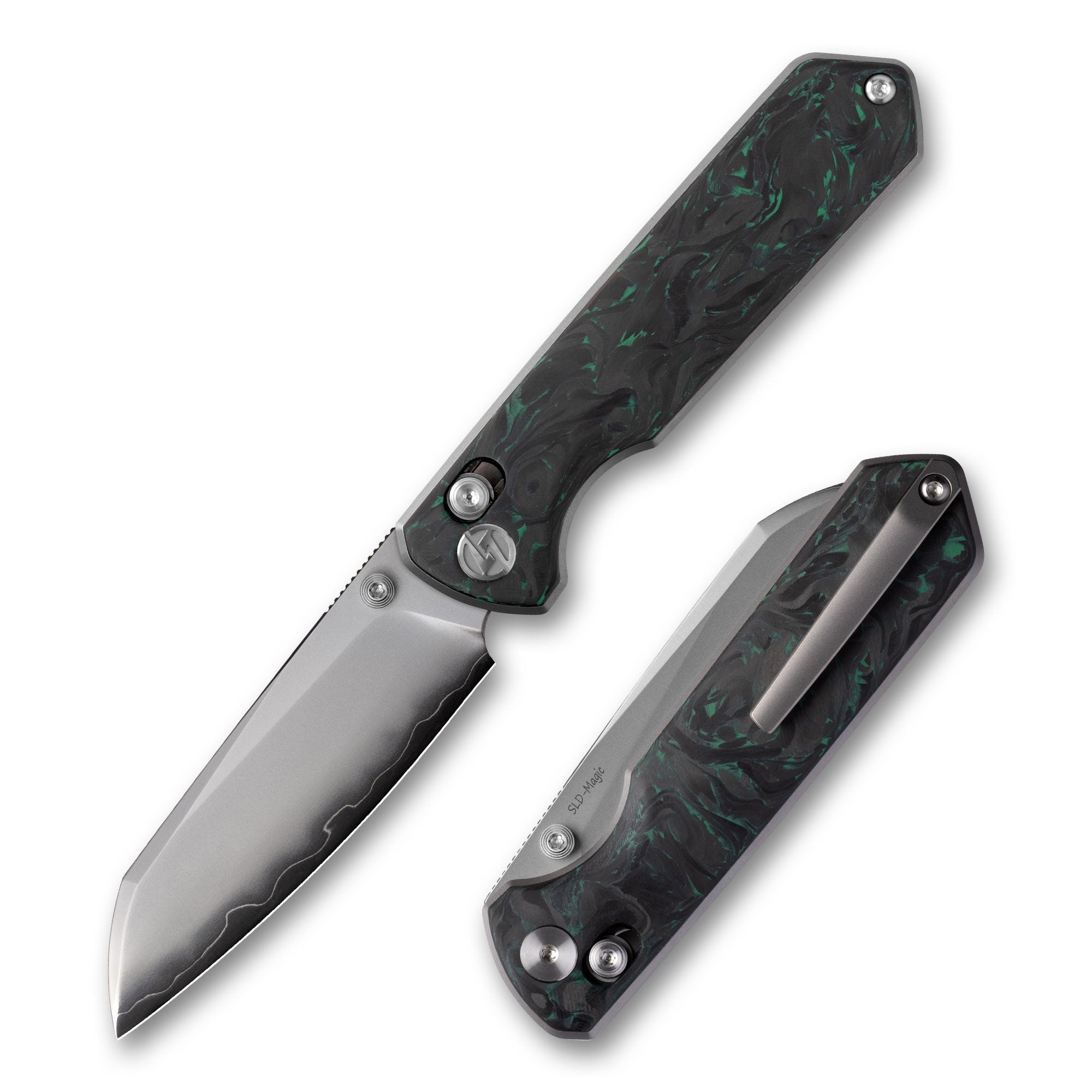 Imperial Penguin M060(3.35''+SLD Magic+Carbon fibre)-Axis lock-thumb s ...