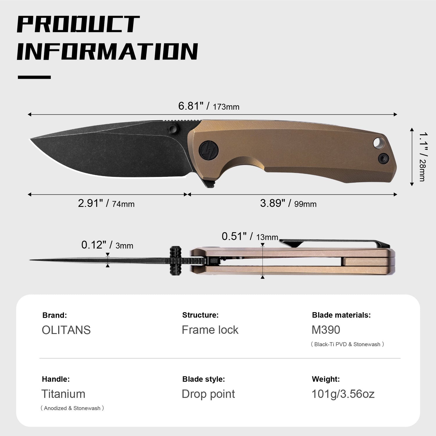 Ti-Bomber 2.0 T065（2.95