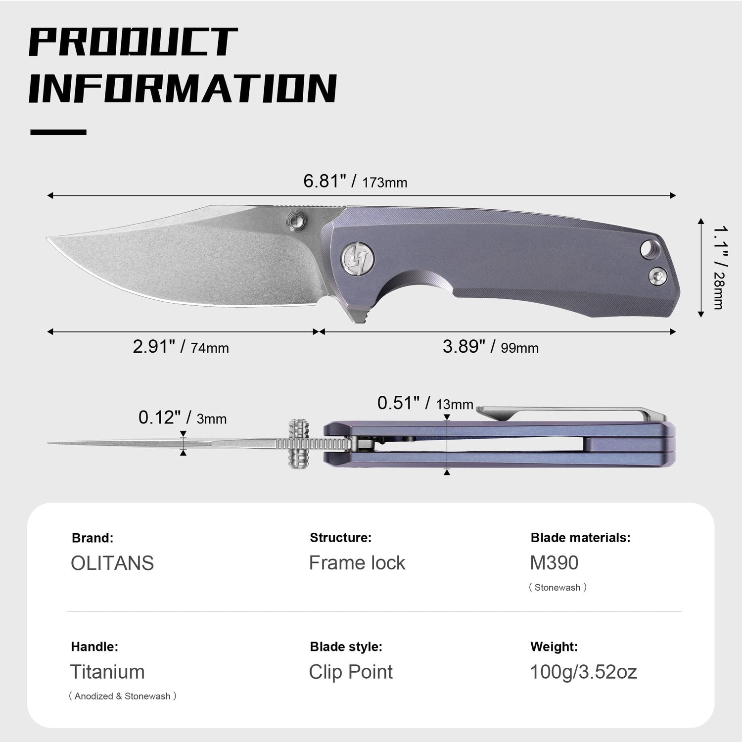 Ti-Bomber 2.0 T068（2.95