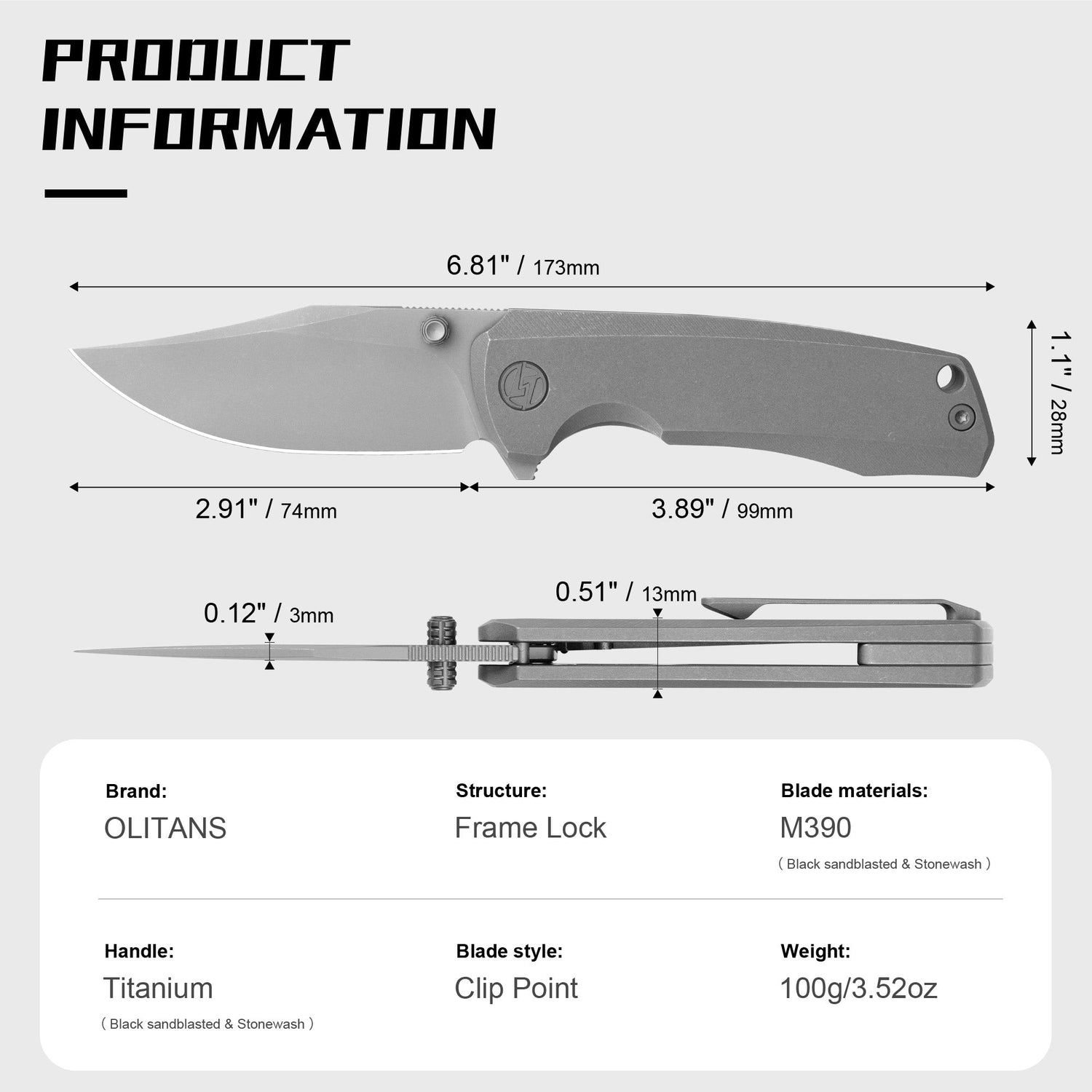 Ti-Bomber 2.0 T068（2.95