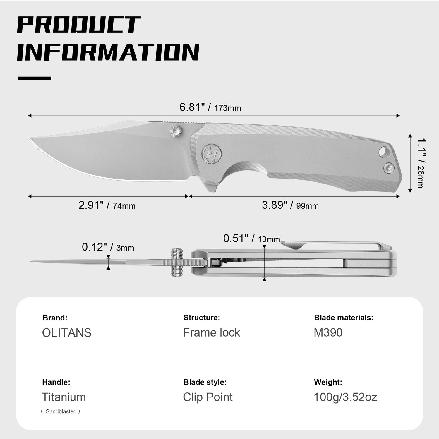 Ti-Bomber 2.0 T068（2.95